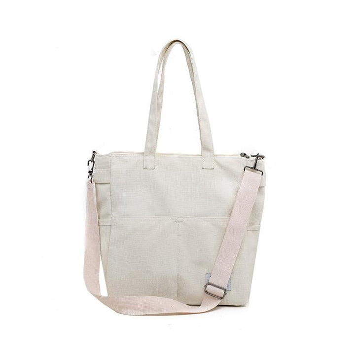 Functional Canvas Tote Bag | Handbag | Crossbody Bag | Shoulder Bag - mokupark.com