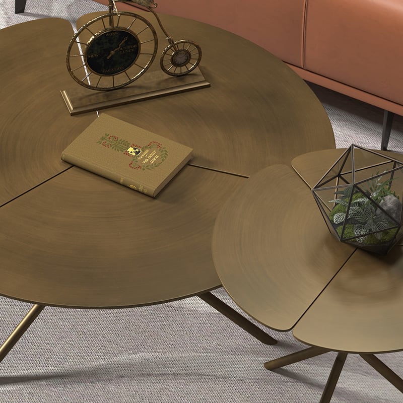 Ryder - Copper Moss Side Table