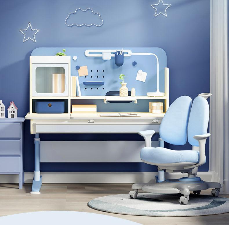 120cm Candy Pink-Children Height Adjustable Mini Study Desk+Chair - mokupark.com