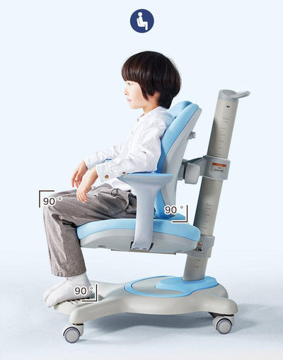 120cm Color Blue-Children Height Adjustable Mini Study Desk+Chair - mokupark.com