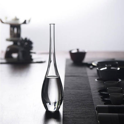 Japanese GY Transparent Glass Vase - mokupark.com