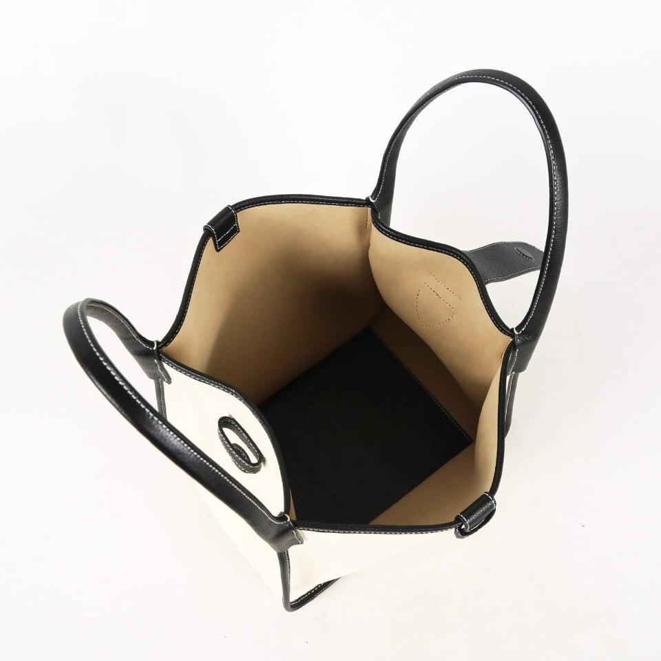 Classic Large Black Two-handed Canvas Square Swing Bag - Wings Bag | ShoulderBag | Handbag - mokupark.com