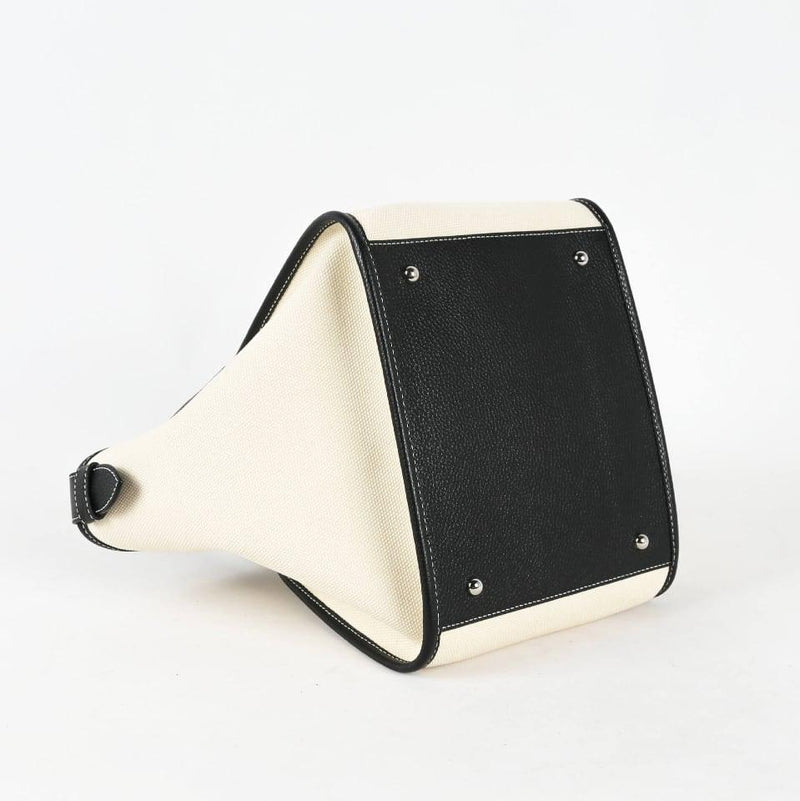 Classic Large Black Two-handed Canvas Square Swing Bag - Wings Bag | ShoulderBag | Handbag - mokupark.com