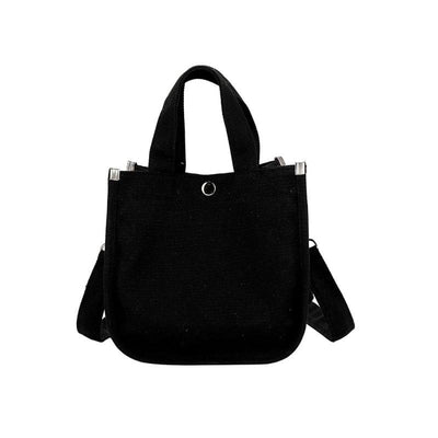Canvas Square Tote Bag | Handbag | Crossbody Bag | Lunch Boxes Bag - mokupark.com