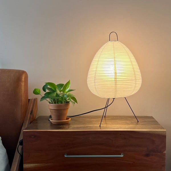 Japanese Style Paper Table Lamp