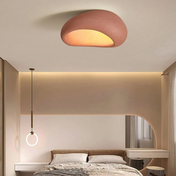 Aoshi - B | Wabi-sabi Style Resin Ceiling / Wall Lamp - MAY SALE