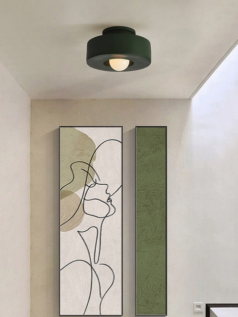 Etou |  Wabi-Sabi Style Resin Ceiling Light