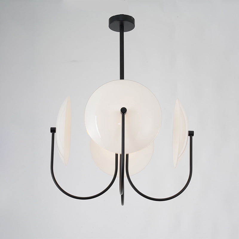 Glass Mist Disc Pendant Light | Ceiling Lamp