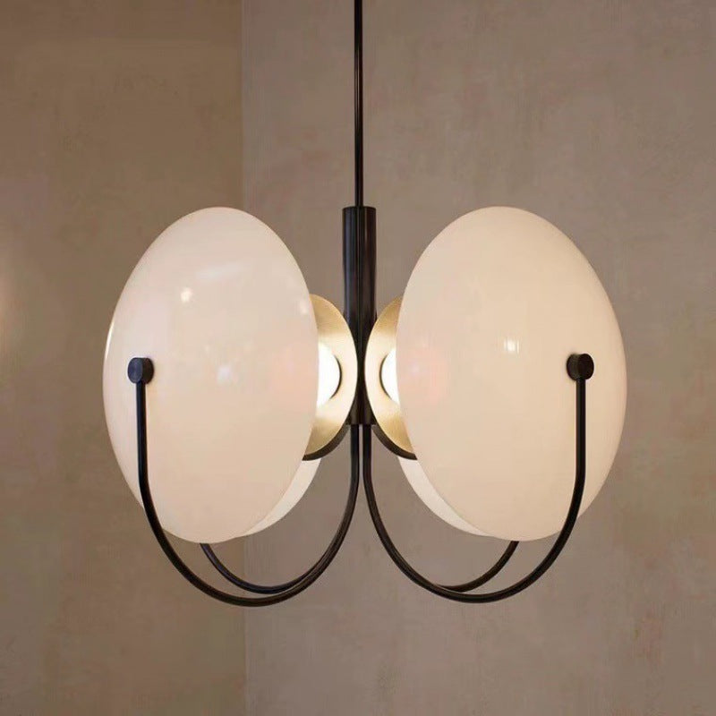 Glass Mist Disc Pendant Light | Ceiling Lamp