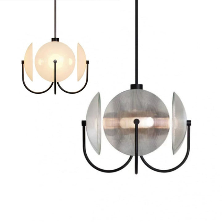 Glass Mist Disc Pendant Light | Ceiling Lamp