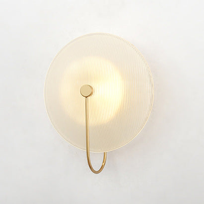 Glass Mist Disc Sconce | Ceiling / Wall Lamp - Type A