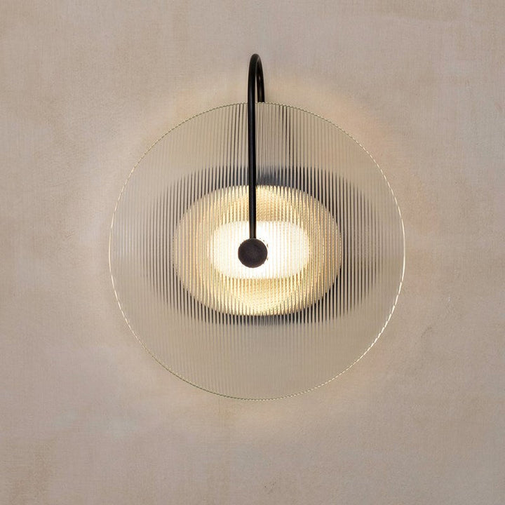 Glass Mist Disc Sconce | Ceiling / Wall Lamp - Type A