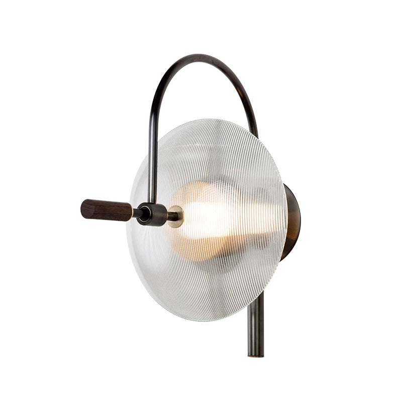 Glass Mist Disc Sconce - Type B