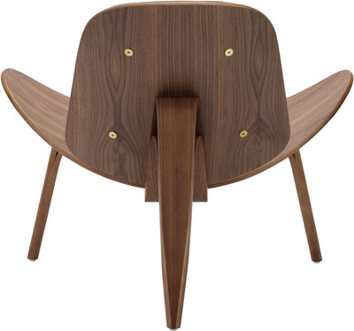 MP Shell Chair - Classic Lounge Chair | Reading Chair in Leather