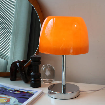 MP Lumiere Glass Table Lamp - Round Base