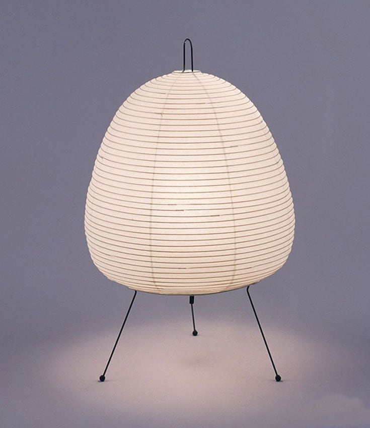 Japanese Style Paper Table Lamp