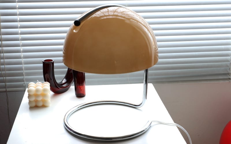 MP Classic Bauhaus CATO Glass Table Lamp - Pudding Aromatherapy