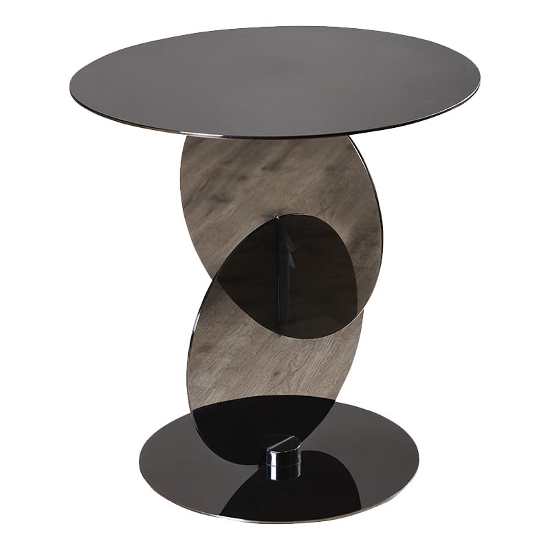 Elijah - Stainless Steel Geometric Side Table