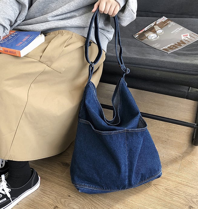 ONO Denim Hobo Bag | Shoulder Bag | Tote Bag