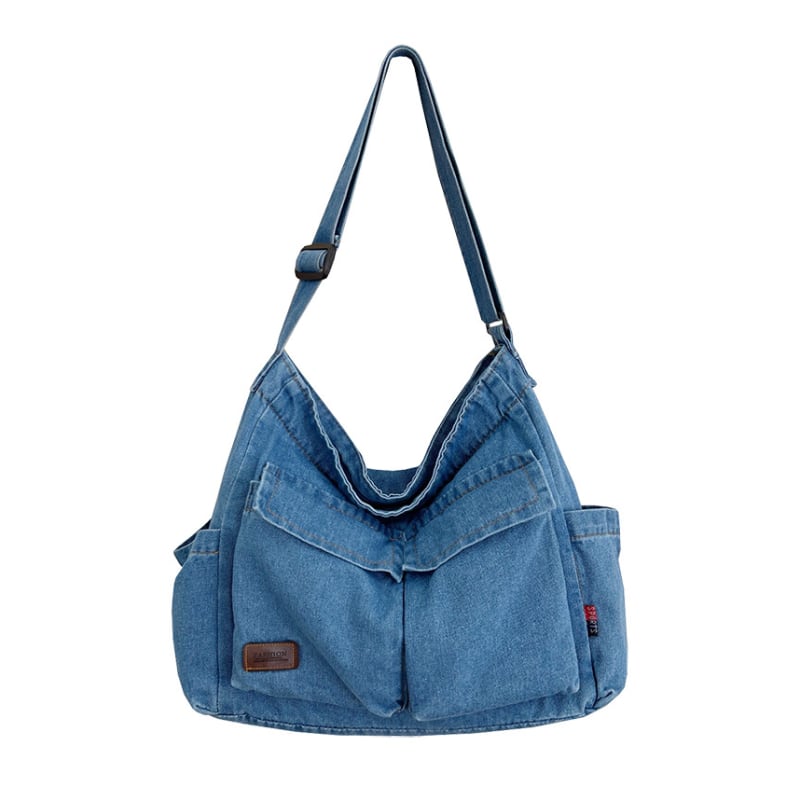 CRUZ Denim Hobo Bag | Shoulder Bag | Tote Bag