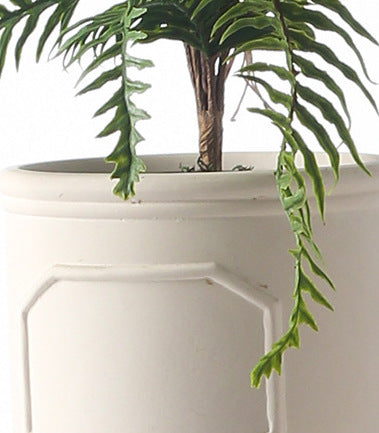 Pandora Set of 2 - Handmade Plant Pots In/Outdoor Beige