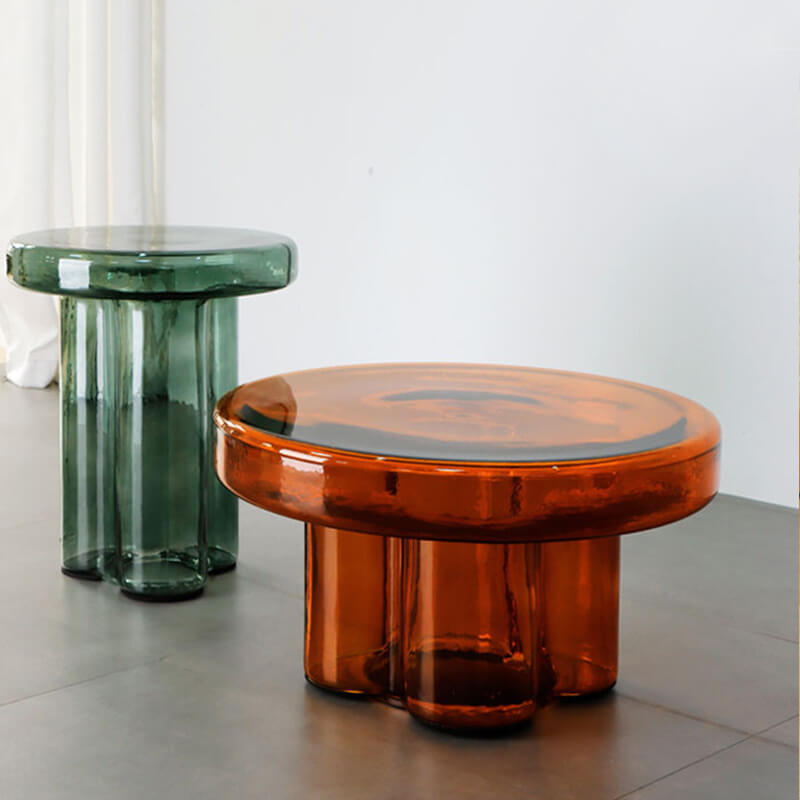 MP SODA - Glass Side Table