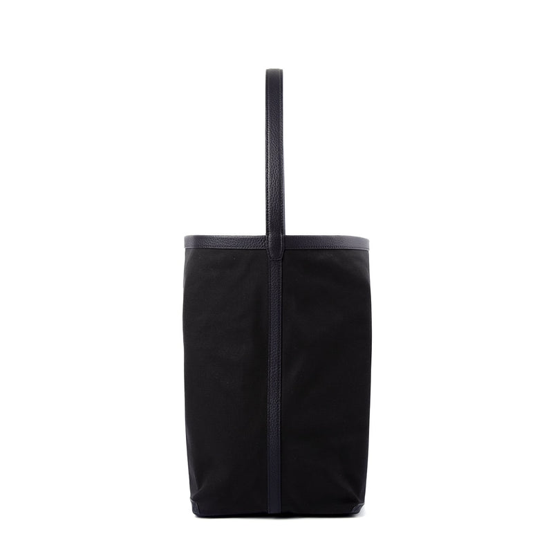 MPROW Large Park Tote Bag in Cow Leather & Canvas