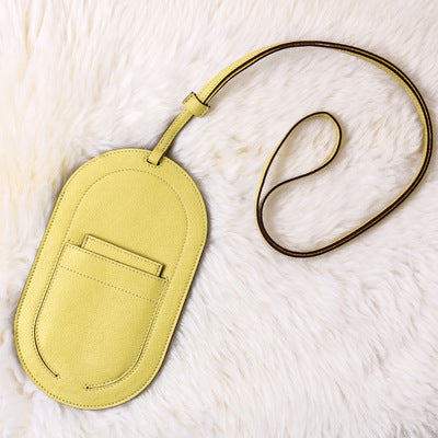 In-the-Loop Phone To Go In Goat Leather | Phone Pouch