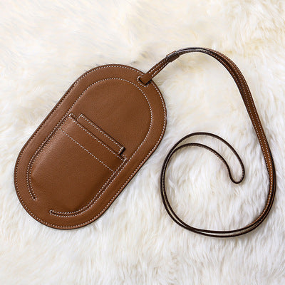 In-the-Loop Phone To Go In Goat Leather | Phone Pouch