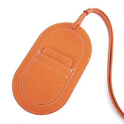 In-the-Loop Phone To Go In Leather | Phone Pouch