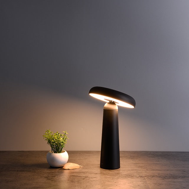 Nordic Shakeable USB Recharge LED Cordless Mushroom Table Lamp