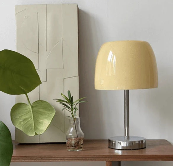 Table lamp round base on sale