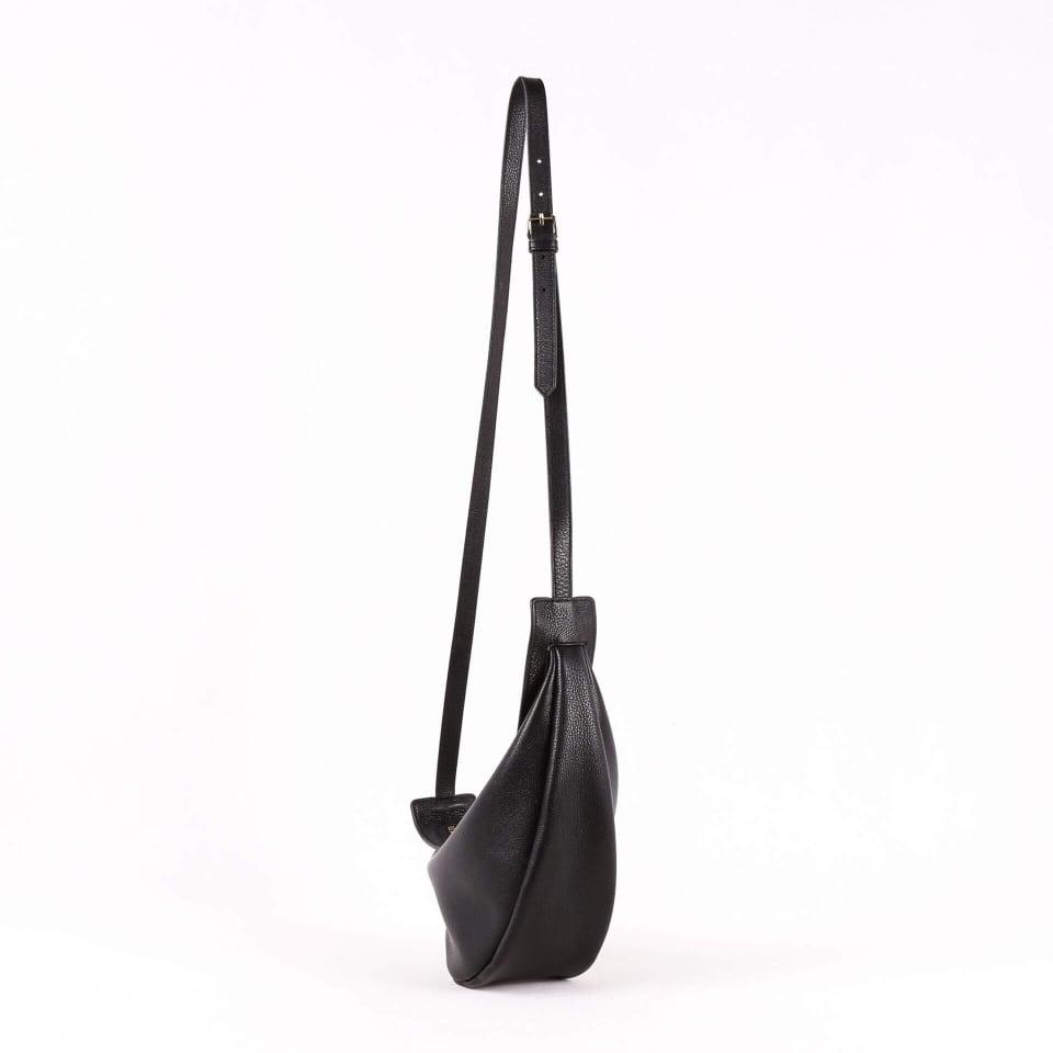 THE ROW Slouchy Banana textured-leather shoulder bag