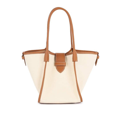 Classic Large Brown Two-handed Canvas Square Swing Bag - Wings Bag | ShoulderBag | Handbag - mokupark.com