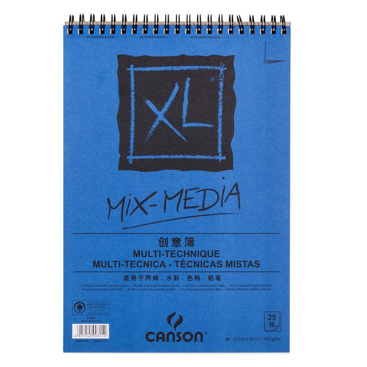 Canson XL Mix Media Pads, 25 Sheets - 300 gsm (140 lb) - mokupark.com