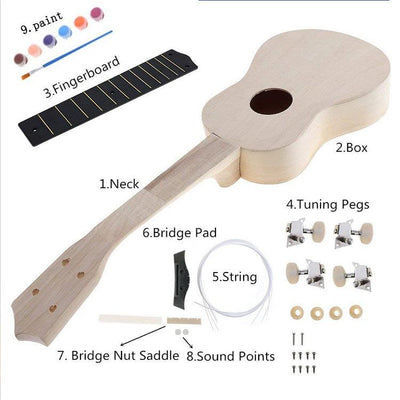 DIY Ukulele-21 Inch - mokupark.com