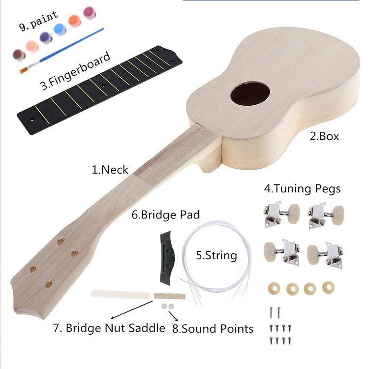 DIY Ukulele-23 Inch - mokupark.com