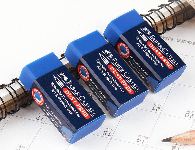 Faber-Castell Blue Eraser - Dust Free (Specially Formulated for Art & Graphic Use) - mokupark.com