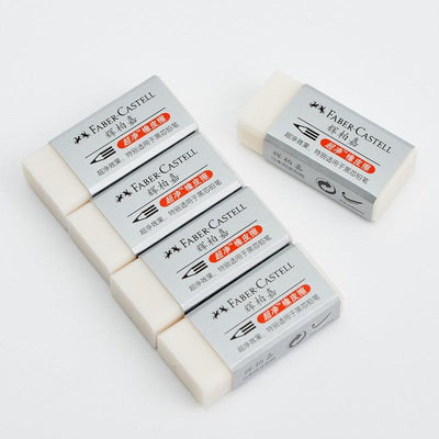 FABER-CASTELL ERASER:WHITE ERASER - mokupark.com