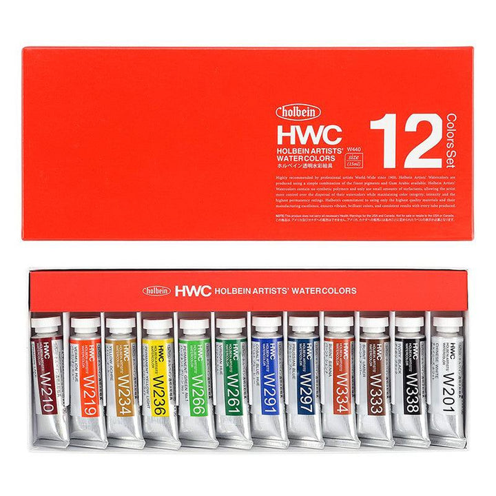 Holbein Artists' Watercolor Paint Tubes and Sets - mokupark.com