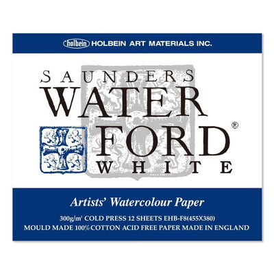 Holbein Waterford Cold Press White Artists‘ Watercolour Paper - mokupark.com