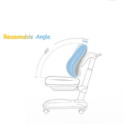Kids Ergonomic Design / Children Height Adjustable Study Desk+Chair ( T1 Desk+K16 Chair ) - mokupark.com