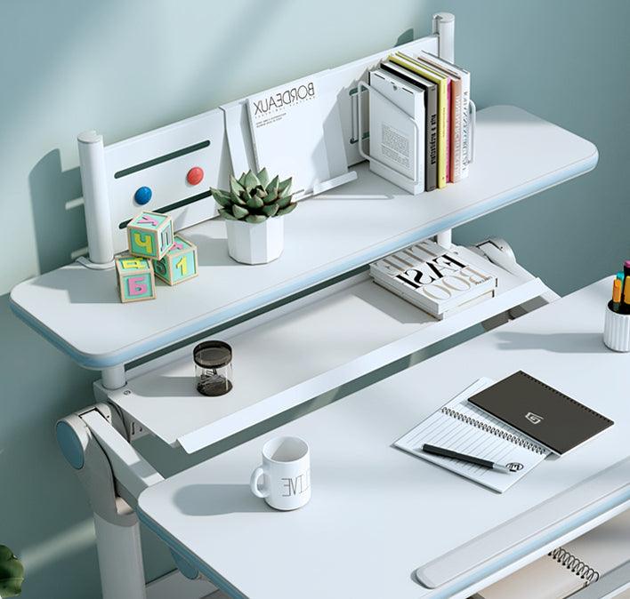 Kids Ergonomic Design / Children Height Adjustable Study Desk+Chair ( T1 Desk+K16 Chair ) - mokupark.com