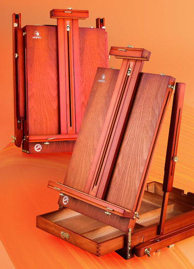 Marie's Pine French Box Easel - Moku Park