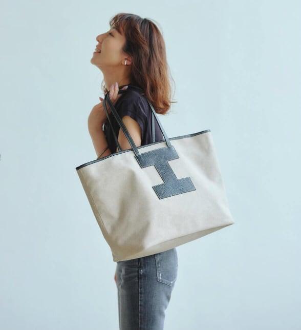 INA - Large Tote Bag in Canvas
