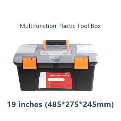 Multifunction Plastic Tool Box  - 19 inches (485*275*245mm) - Moku Park