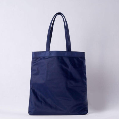 Blue Nylon Tote Bag | Laptop Bag - mokupark.com