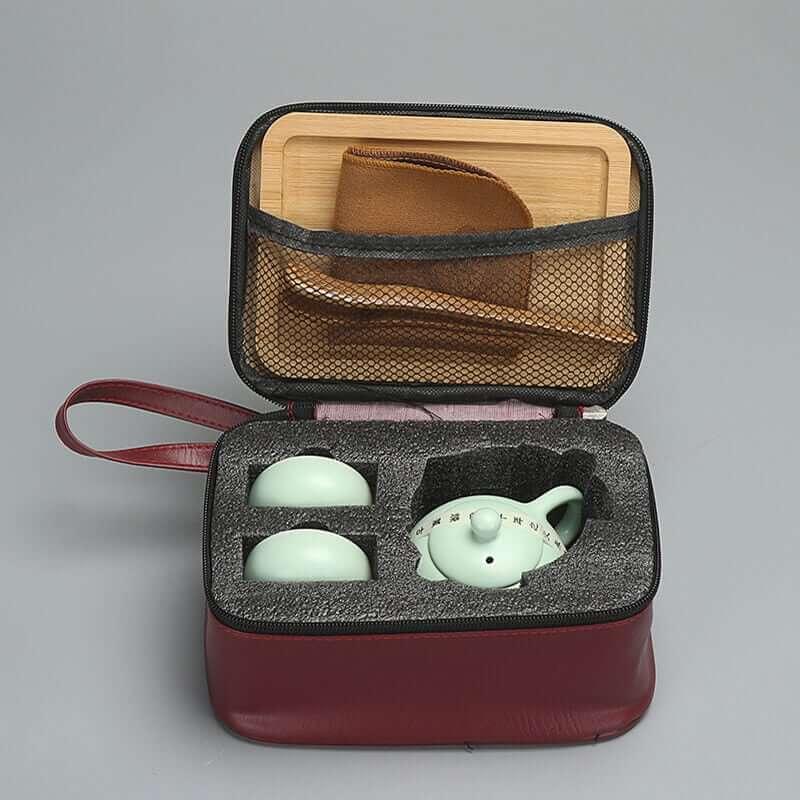 Portable Ceramic Kung Fu Tea Set - mokupark.com
