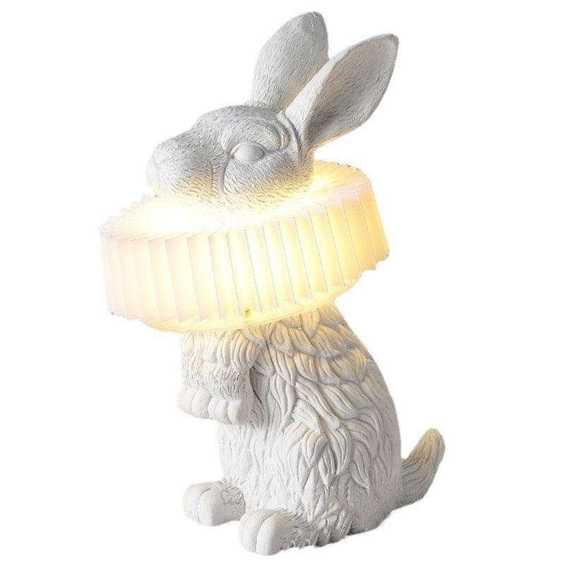 Resin Rabbit Decorative Table Lamp - Moku Park