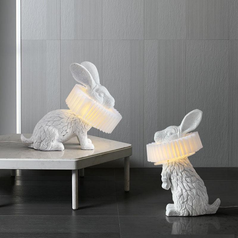 Resin Rabbit Decorative Table Lamp - Moku Park